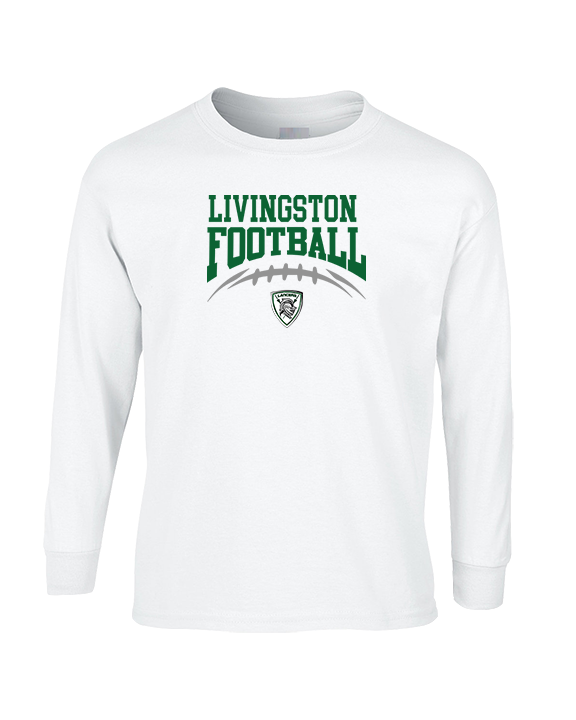 Livingston Lancers HS Football School Football - Cotton Longsleeve