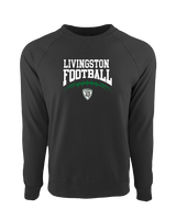 Livingston Lancers HS Football School Football - Crewneck Sweatshirt