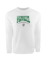 Livingston Lancers HS Football School Football - Crewneck Sweatshirt