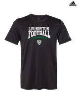 Livingston Lancers HS Football School Football - Mens Adidas Performance Shirt