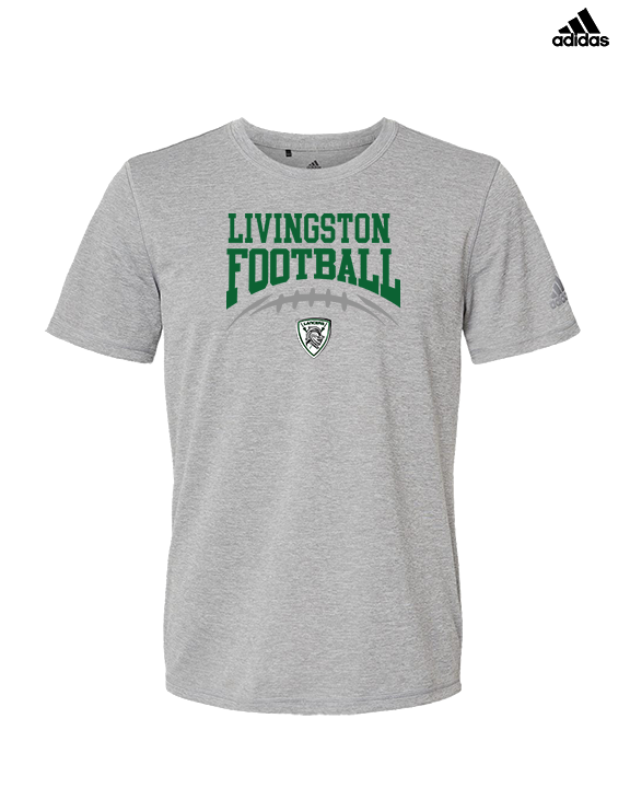 Livingston Lancers HS Football School Football - Mens Adidas Performance Shirt