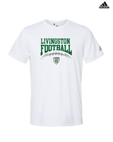 Livingston Lancers HS Football School Football - Mens Adidas Performance Shirt