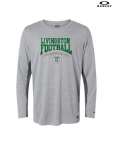 Livingston Lancers HS Football School Football - Mens Oakley Longsleeve