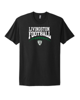 Livingston Lancers HS Football School Football - Mens Select Cotton T-Shirt