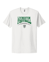 Livingston Lancers HS Football School Football - Mens Select Cotton T-Shirt