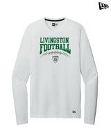 Livingston Lancers HS Football School Football - New Era Performance Long Sleeve