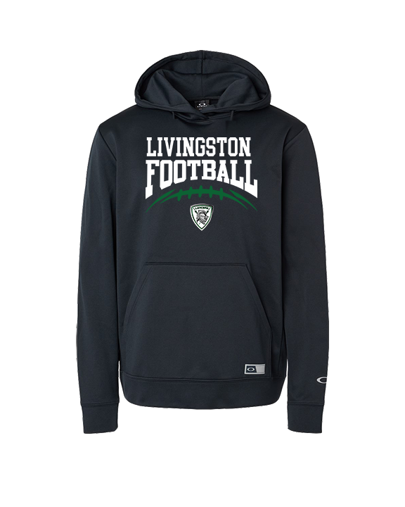 Livingston Lancers HS Football School Football - Oakley Performance Hoodie