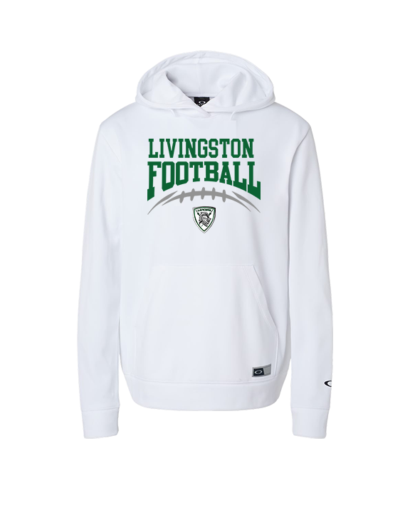 Livingston Lancers HS Football School Football - Oakley Performance Hoodie