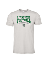 Livingston Lancers HS Football School Football - Tri-Blend Shirt