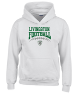Livingston Lancers HS Football School Football - Youth Hoodie