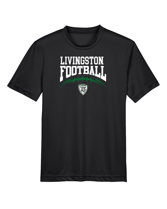 Livingston Lancers HS Football School Football - Youth Performance Shirt