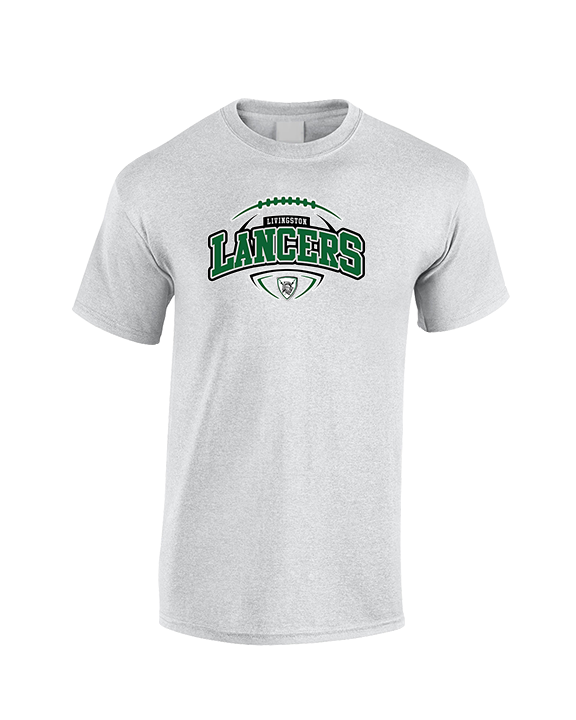 Livingston Lancers HS Football Toss - Cotton T-Shirt