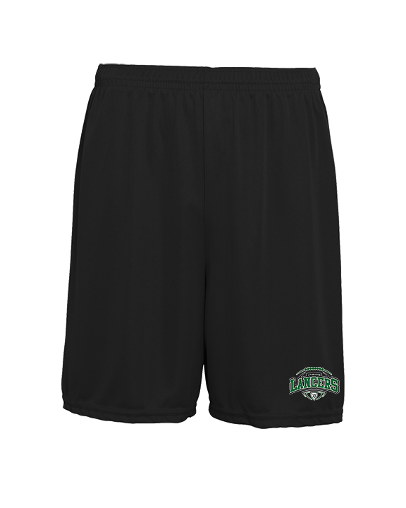 Livingston Lancers HS Football Toss - Mens 7inch Training Shorts