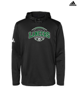 Livingston Lancers HS Football Toss - Mens Adidas Hoodie
