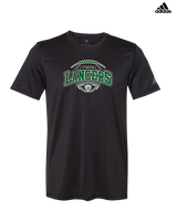Livingston Lancers HS Football Toss - Mens Adidas Performance Shirt