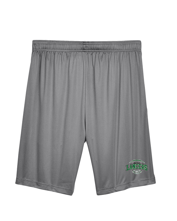 Livingston Lancers HS Football Toss - Mens Training Shorts with Pockets