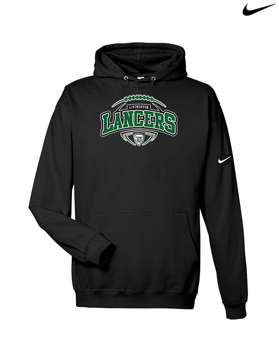 Livingston Lancers HS Football Toss - Nike Club Fleece Hoodie