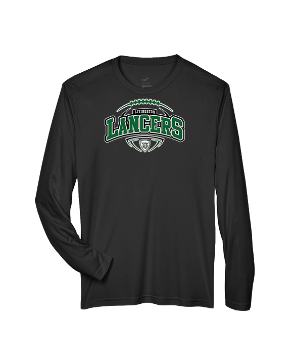 Livingston Lancers HS Football Toss - Performance Longsleeve