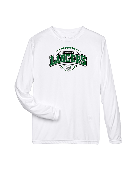 Livingston Lancers HS Football Toss - Performance Longsleeve