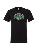 Livingston Lancers HS Football Toss - Tri-Blend Shirt