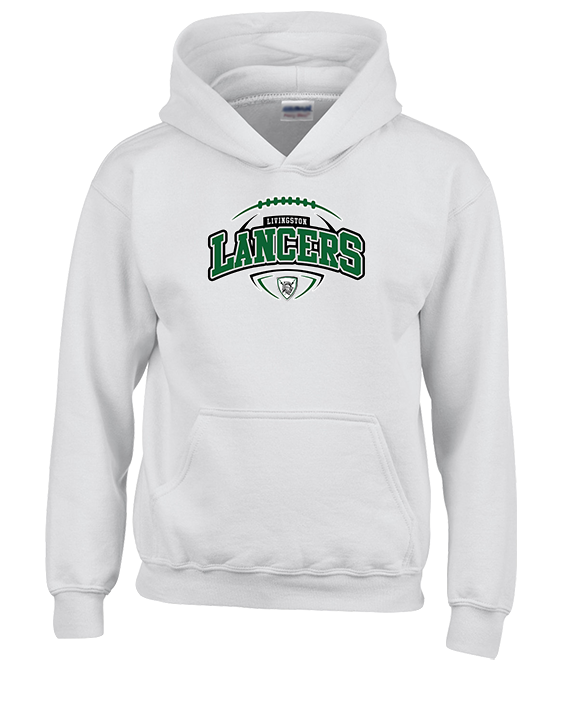 Livingston Lancers HS Football Toss - Youth Hoodie