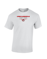 Livonia Clarenceville HS Football Design - Cotton T-Shirt