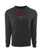Livonia Clarenceville HS Football Design - Crewneck Sweatshirt