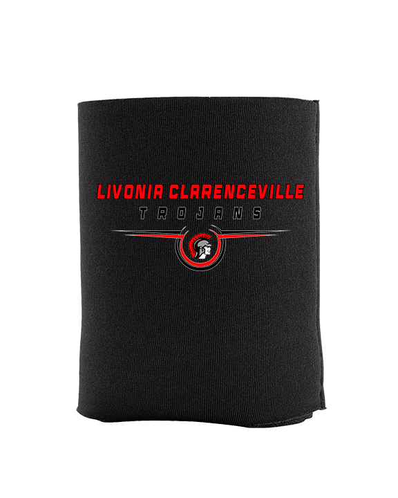 Livonia Clarenceville HS Football Design - Koozie