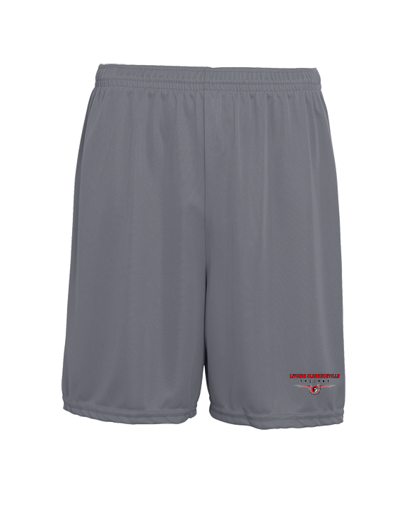Livonia Clarenceville HS Football Design - Mens 7inch Training Shorts