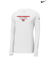 Livonia Clarenceville HS Football Design - Mens Nike Longsleeve