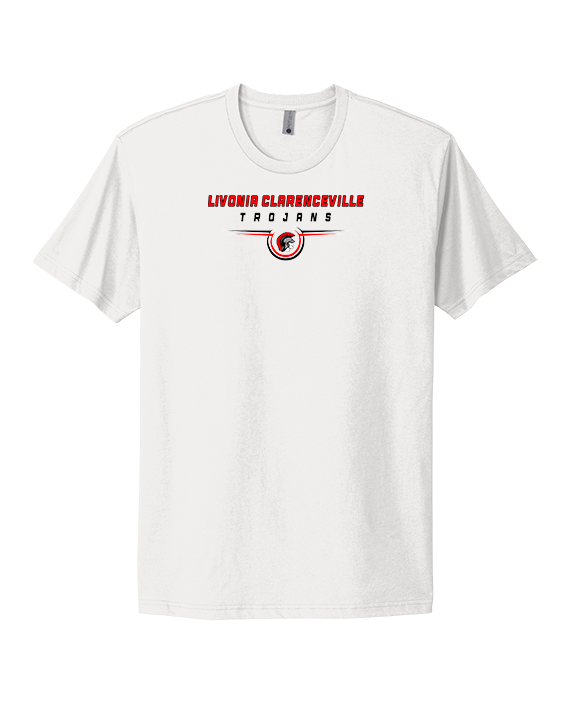 Livonia Clarenceville HS Football Design - Mens Select Cotton T-Shirt