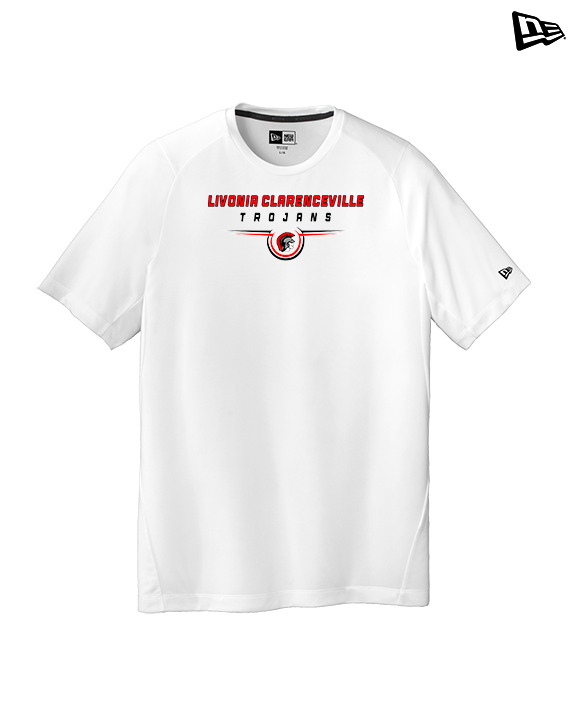 Livonia Clarenceville HS Football Design - New Era Performance Shirt