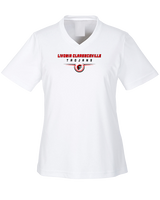 Livonia Clarenceville HS Football Design - Womens Performance Shirt
