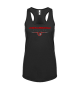 Livonia Clarenceville HS Football Design - Womens Tank Top