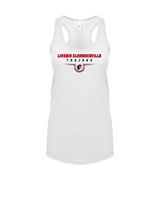 Livonia Clarenceville HS Football Design - Womens Tank Top