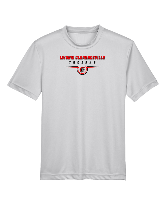 Livonia Clarenceville HS Football Design - Youth Performance Shirt