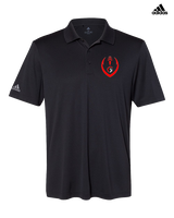 Livonia Clarenceville HS Football Full Football - Mens Adidas Polo
