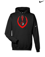 Livonia Clarenceville HS Football Full Football - Nike Club Fleece Hoodie