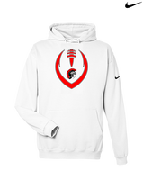 Livonia Clarenceville HS Football Full Football - Nike Club Fleece Hoodie