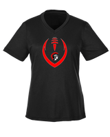 Livonia Clarenceville HS Football Full Football - Womens Performance Shirt