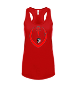 Livonia Clarenceville HS Football Full Football - Womens Tank Top