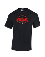 Livonia Clarenceville HS Football Toss - Cotton T-Shirt