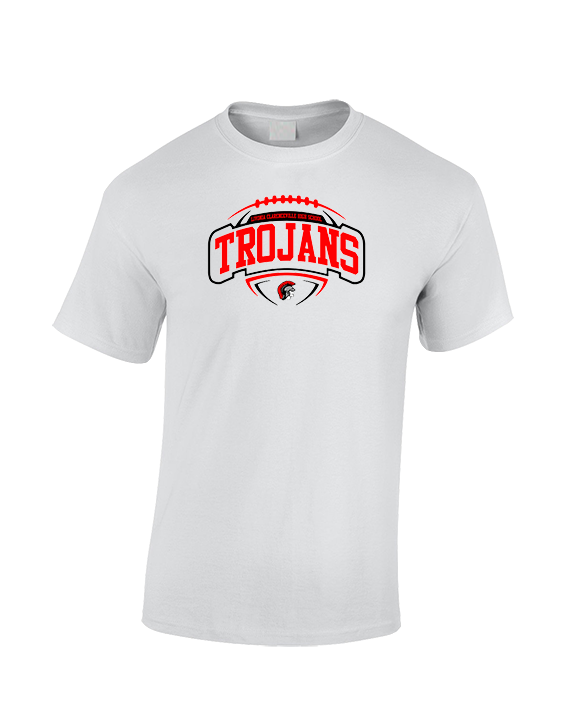 Livonia Clarenceville HS Football Toss - Cotton T-Shirt