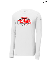 Livonia Clarenceville HS Football Toss - Mens Nike Longsleeve