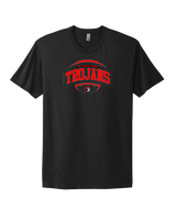 Livonia Clarenceville HS Football Toss - Mens Select Cotton T-Shirt