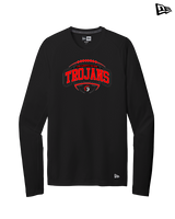 Livonia Clarenceville HS Football Toss - New Era Performance Long Sleeve