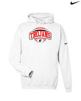 Livonia Clarenceville HS Football Toss - Nike Club Fleece Hoodie
