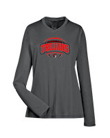 Livonia Clarenceville HS Football Toss - Womens Performance Longsleeve