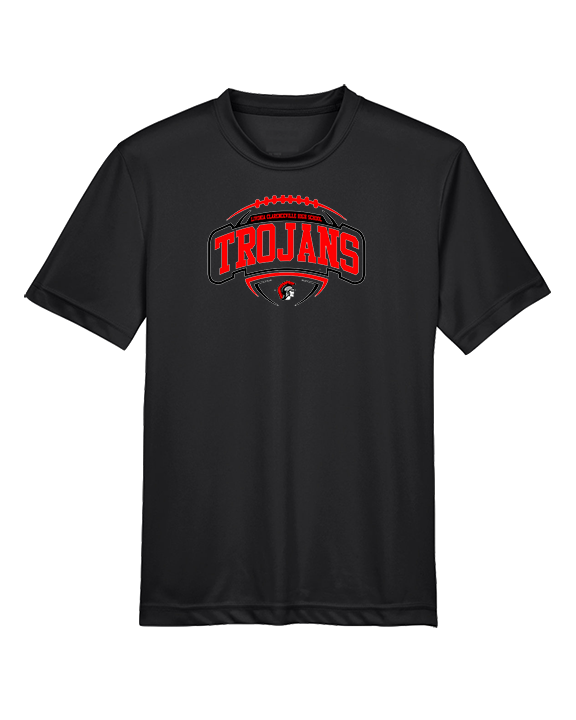 Livonia Clarenceville HS Football Toss - Youth Performance Shirt