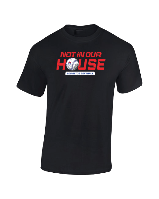 Los Altos Not In Our House - Cotton T-Shirt